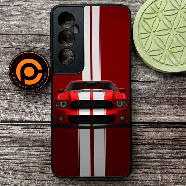 Realme C65  - Muscle Racing Car - Premium Metal Printed soft Bumper shock Proof Case