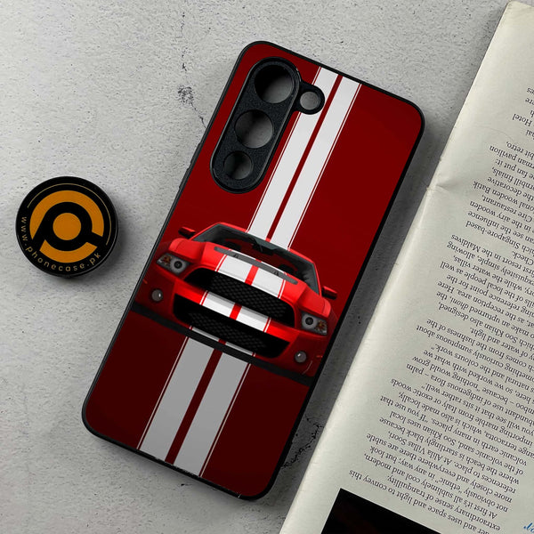 Vivo Y04 - Muscle Racing Car - Premium Metal Printed soft Bumper shock Proof Case
