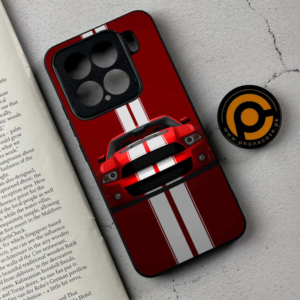 Xiaomi 15 - Muscle Racing Car - Premium Metal Printed soft Bumper shock Proof Case