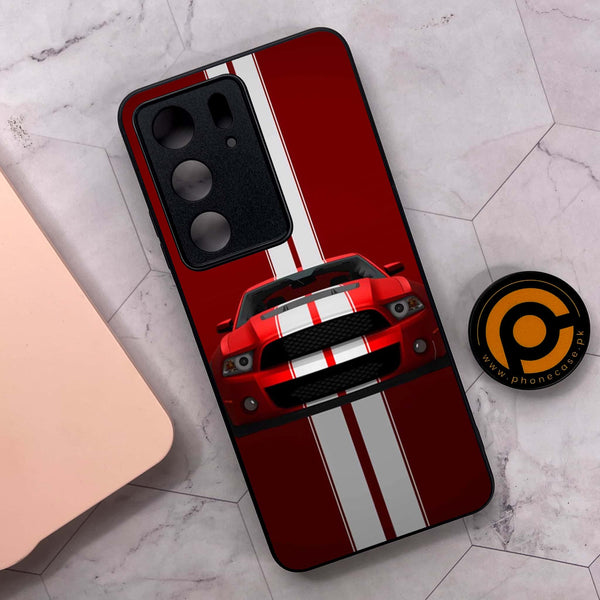 Realme C75 4G - Muscle Racing Car - Premium Metal Printed soft Bumper shock Proof Case