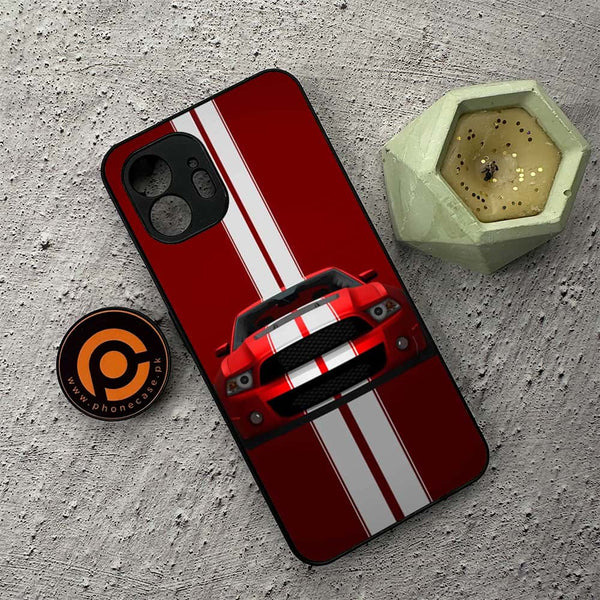 Nothing Phone 2 - Muscle Racing Car - Premium Metal Printed soft Bumper shock Proof Case