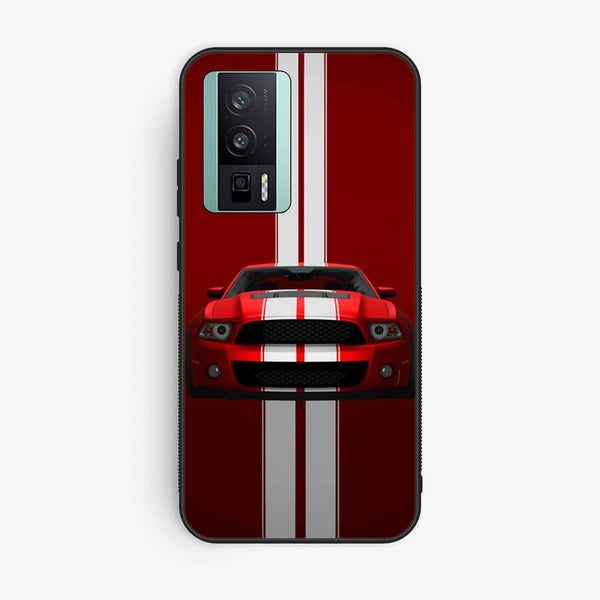 Xiaomi Redmi K60 - Muscle Racing Car - Premium Printed soft Bumper shock Proof Case