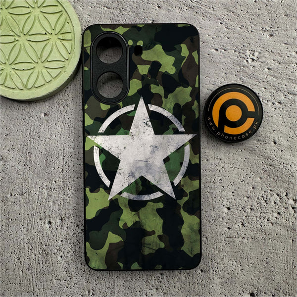 Xiaomi Poco X7 Pro 5G - NDCOM -  Premium Printed Metal soft Bumper shock Proof Case