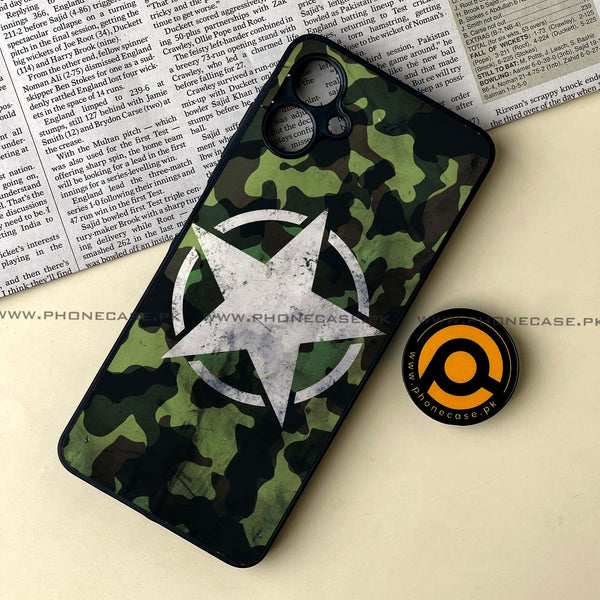 Samsung Galaxy A06 - NDCOM - Premium Metal Printed soft Bumper shock Proof Case