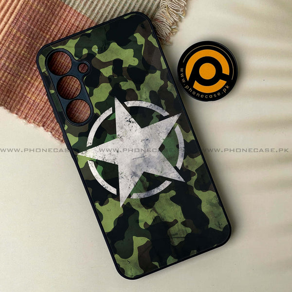 Samsung Galaxy A15 - NDCOM - Premium Metal Printed soft Bumper shock Proof Case