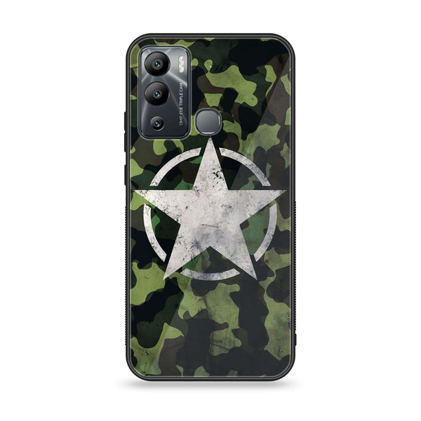 Infinix Hot 12i - NDCOM - Premium Metal Printed soft Bumper Shock Proof Case