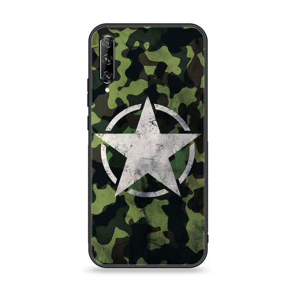 Huawei Y9s - NDCOM - Premium Printed Glass soft Bumper shock Proof Case