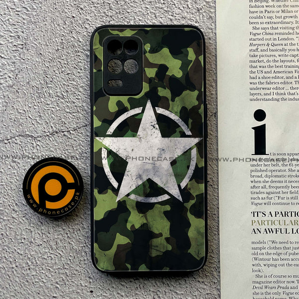 Realme Narzo 30 5G - NDCOM -  Premium Printed Metal soft Bumper shock Proof Case