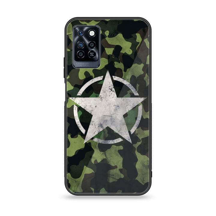 Infinix Note 10 Pro - NDCOM - Premium Metal Printed soft Bumper Shock Proof Case