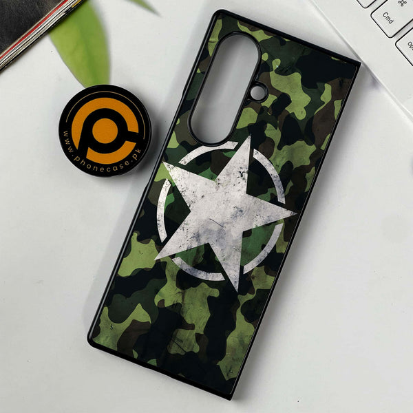 Samsung Galaxy Z Fold 7 - NDCOM -  Premium Metal Printed soft Bumper shock Proof Case