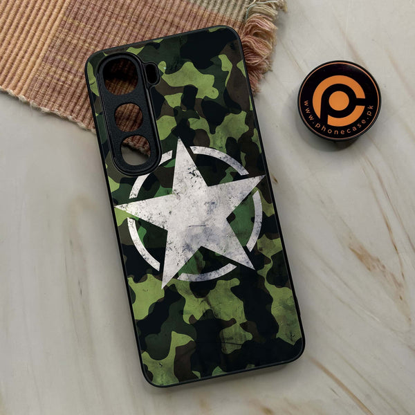 Vivo Y400 -  NDCOM - Premium Metal Printed soft Bumper shock Proof Case