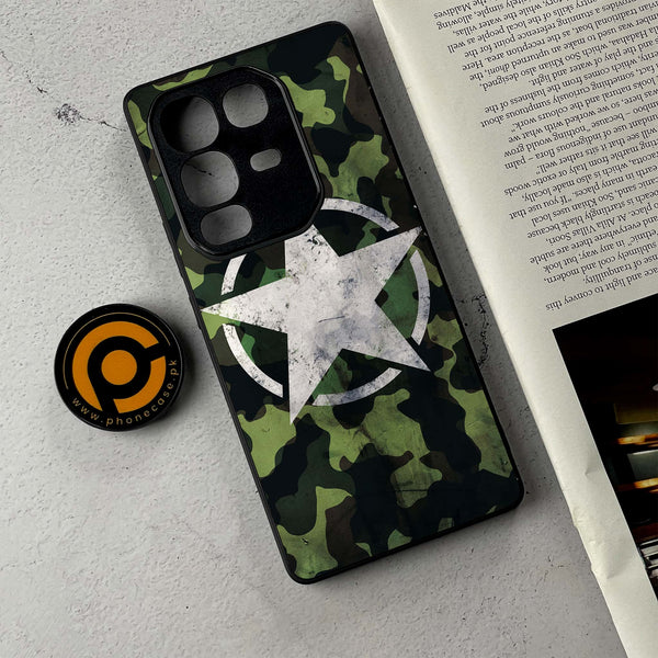 Infinix Note 50 - NDCOM - Premium Metal Printed Soft Bumper Shockproof Case