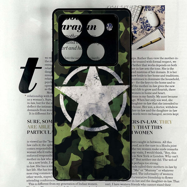 Infinix Note 40 Pro Plus - NDCOM - Premium Metal Printed soft Bumper shock Proof Case