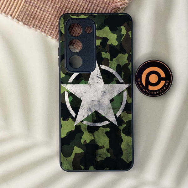 Oppo A5 2025 -  NDCOM - Premium Metal Printed soft Bumper shock Proof Case