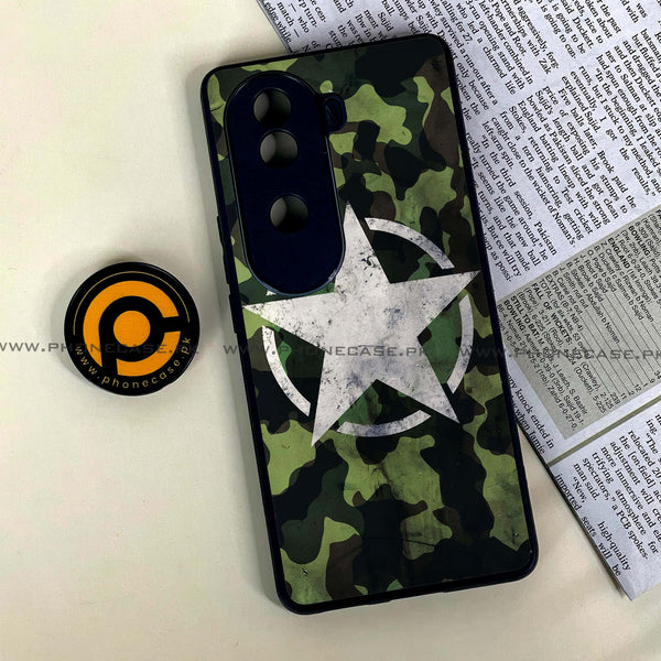 Vivo V40e - NDCOM - Premium Metal Printed soft Bumper shock Proof Case CS-31073 CS-34056