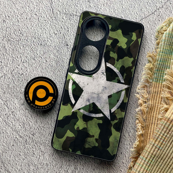 Vivo V40 Pro - NDCOM - Premium Metal Printed soft Bumper shock Proof Case