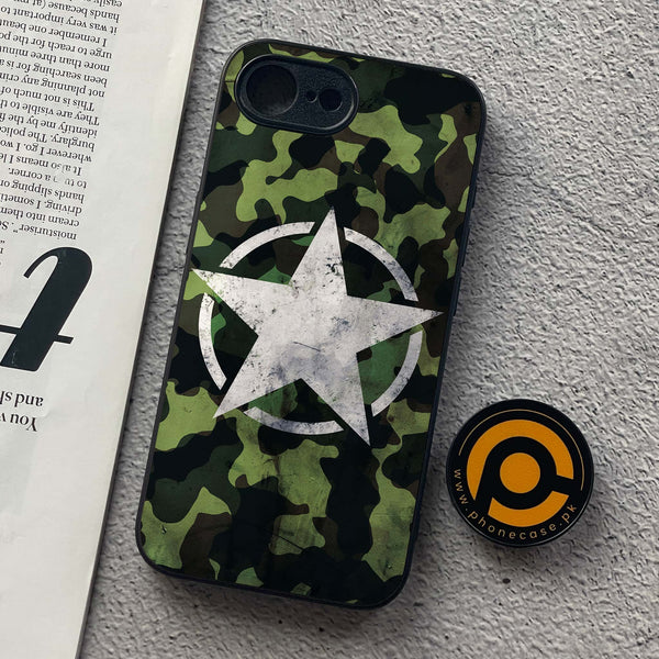 iPhone 16e - NDCOM - Premium Metal  Printed soft Bumper shock Proof Case