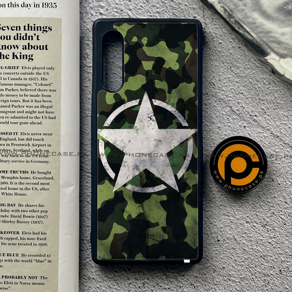 LG G9 - NDCOM - Premium Metal Printed soft Bumper shock Proof Case