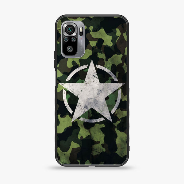Xiaomi Redmi Note 10S - NDCOM - Premium Printed Glass soft Bumper shock Proof Case
