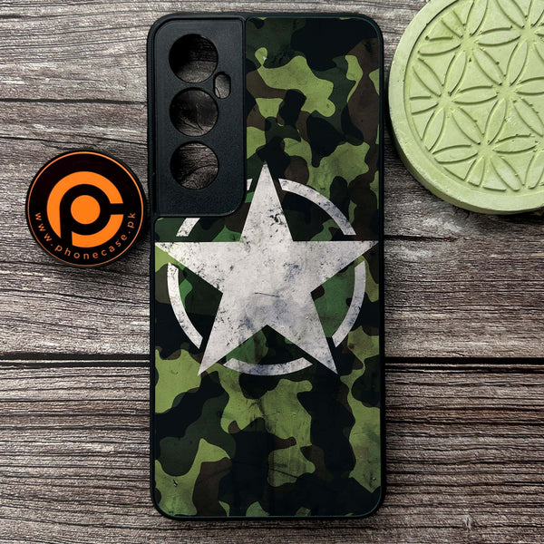 Realme C65  - NDCOM - Premium Metal Printed soft Bumper shock Proof Case