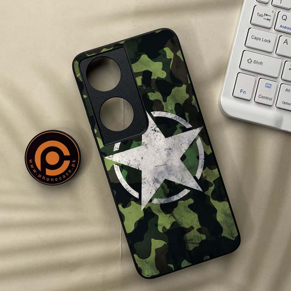 Honor x7b - NDCOM - Premium Metal Printed soft Bumper shock Proof Case