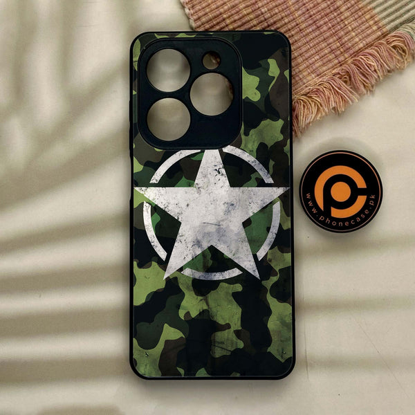 Tecno Spark GO 2024/ Smart 8/ Spark 20/ 20c/ Pop 8/ Hot 40i - NDCOM - Premium Metal Printed soft Bumper shock Proof Case CS-19510