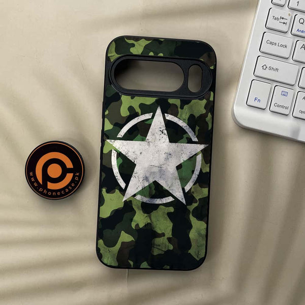 Google Pixel 10 Pro  - NDCOM - Premium Metal Printed soft Bumper Shock Proof Case