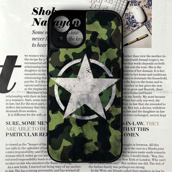 iPhone 13 Mini - NDCOM - Premium Metal Printed soft Bumper shock Proof Case