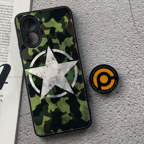 Oppo A18 4G - NDCOM -  Premium Printed Metal soft Bumper shock Proof Case