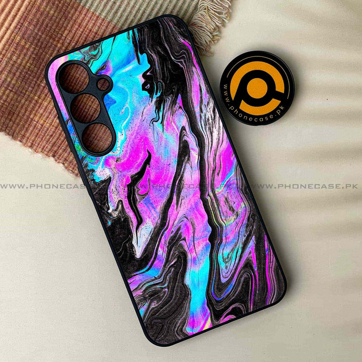 Cosmic Inferno - Premium Printed Metal soft Bumper shock Proof Case All Models