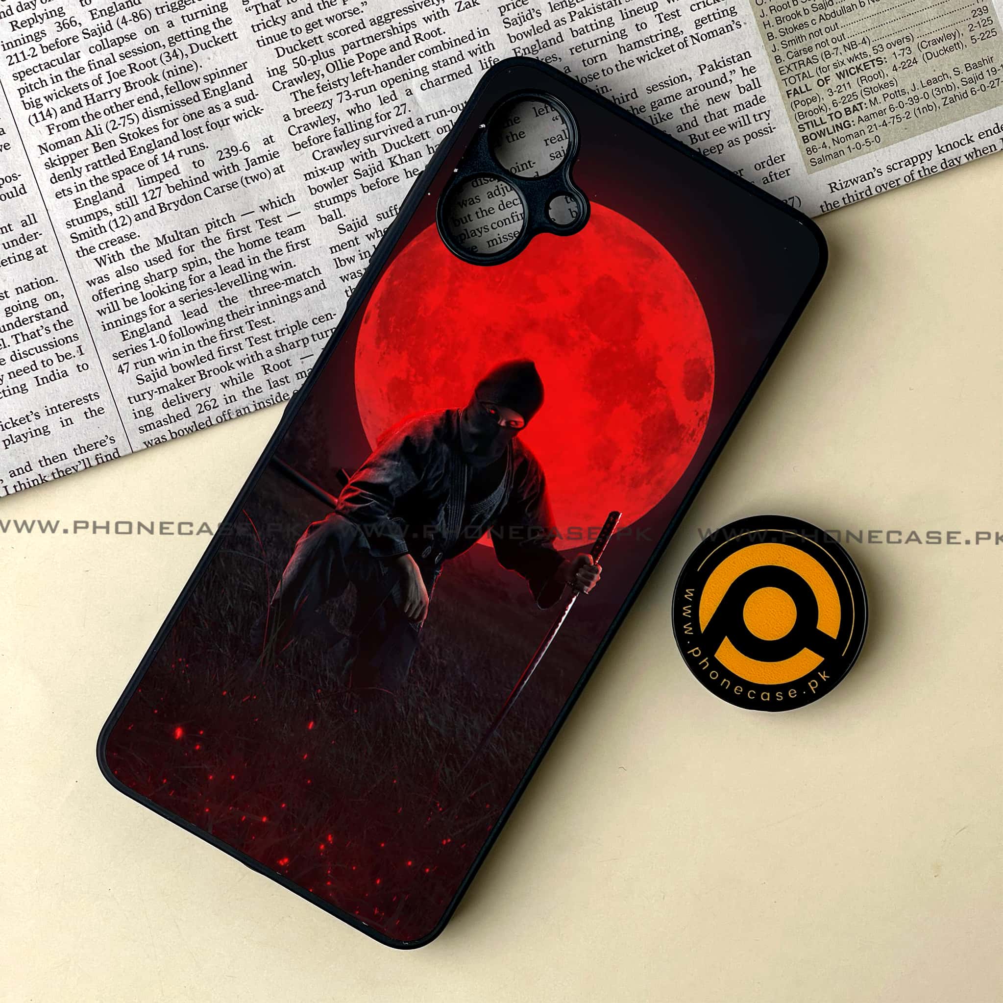 Samsung Galaxy A06  - Ninja Series - Premium Metal Printed soft Bumper shock Proof Case
