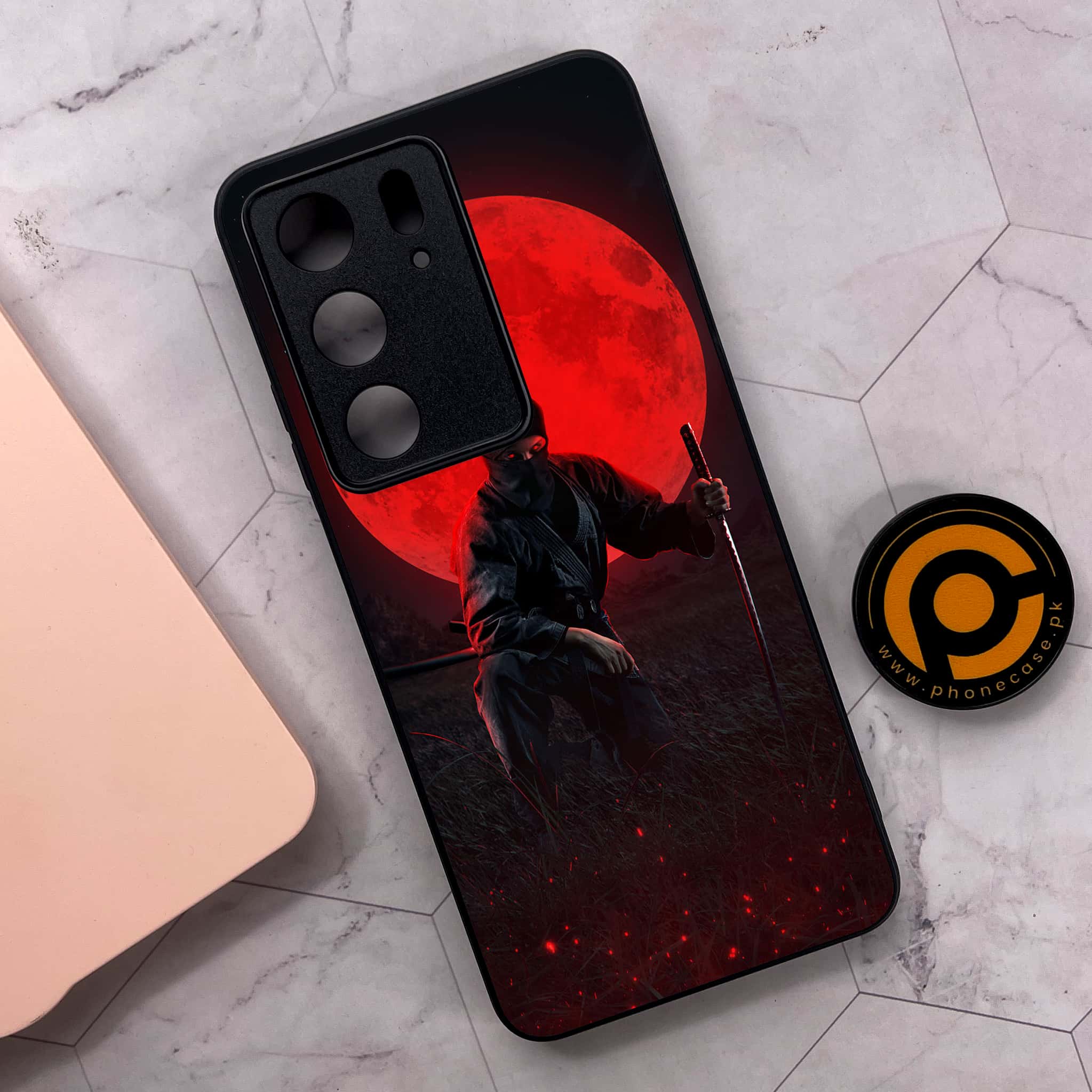 Realme C75x 4G - Ninja Series - Premium Metal Printed soft Bumper shock Proof Case