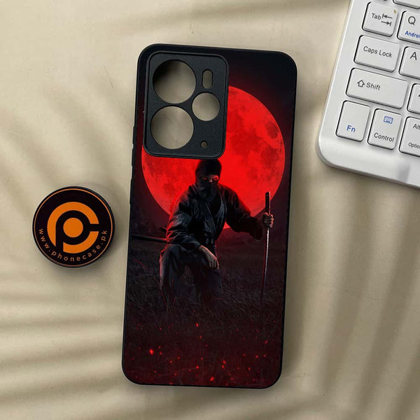 Realme 14 5G - Ninja Series - Premium Metal Printed soft Bumper Shock Proof Case