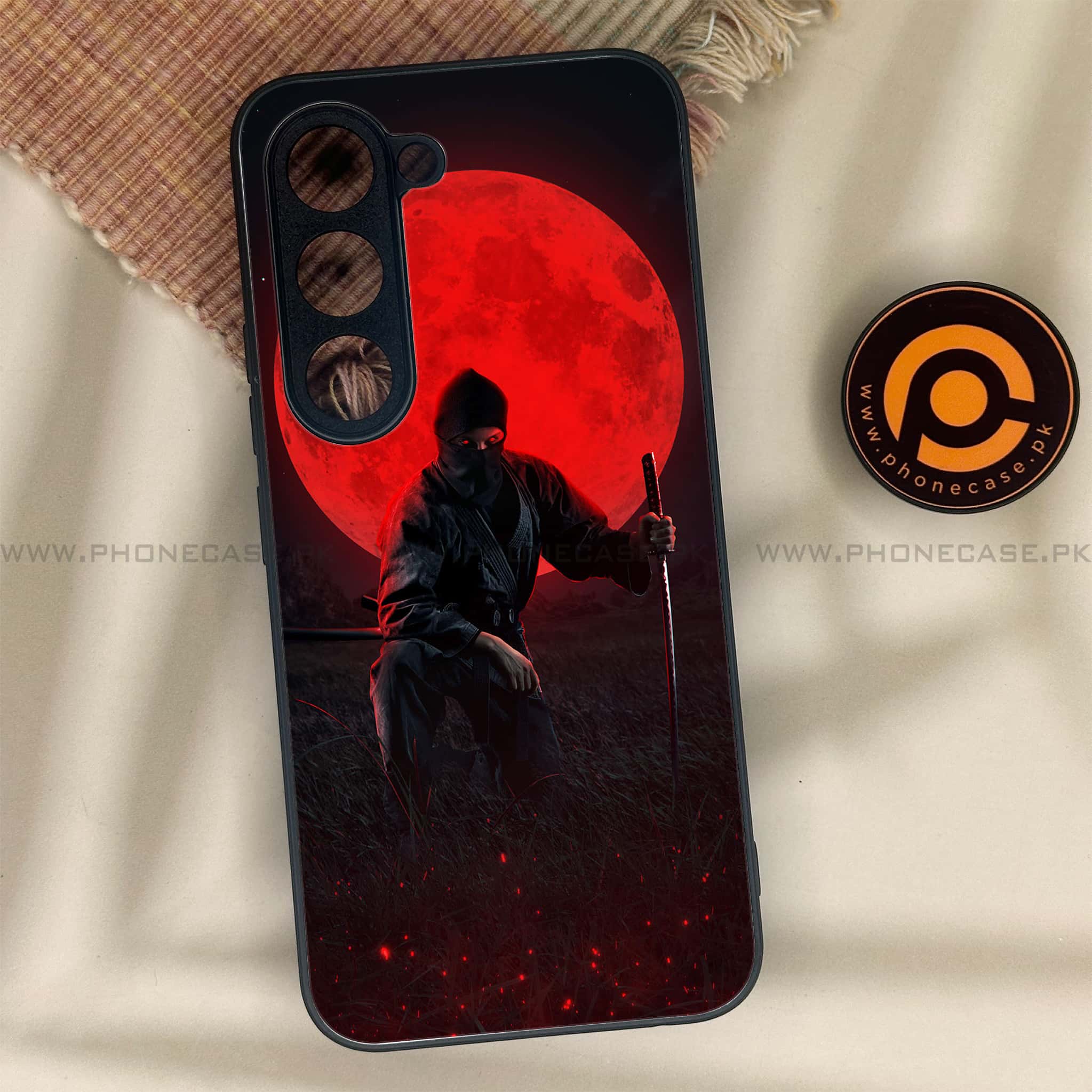 Tecno Spark 40 Pro - Ninja Series - Premium Metal Printed soft Bumper shock Proof Case