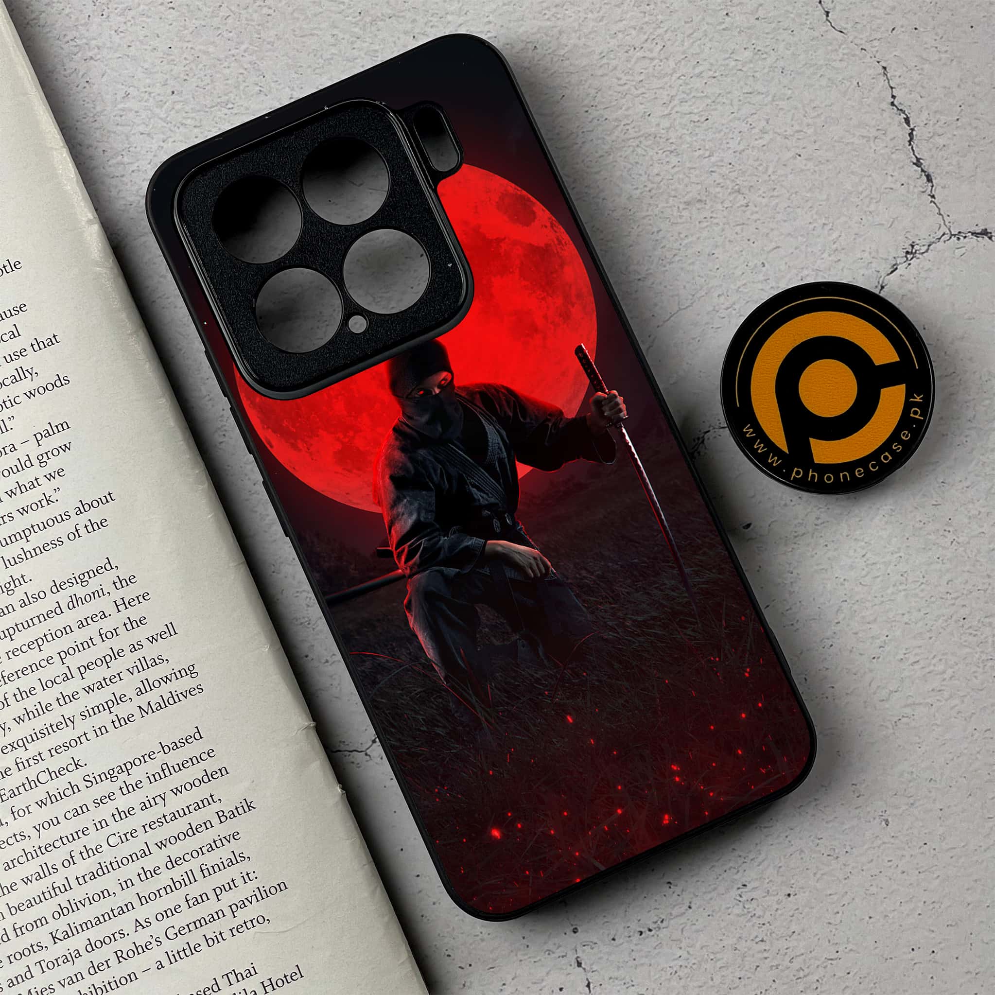Xiaomi 15 - Ninja Series - Premium Metal Printed soft Bumper shock Proof Case