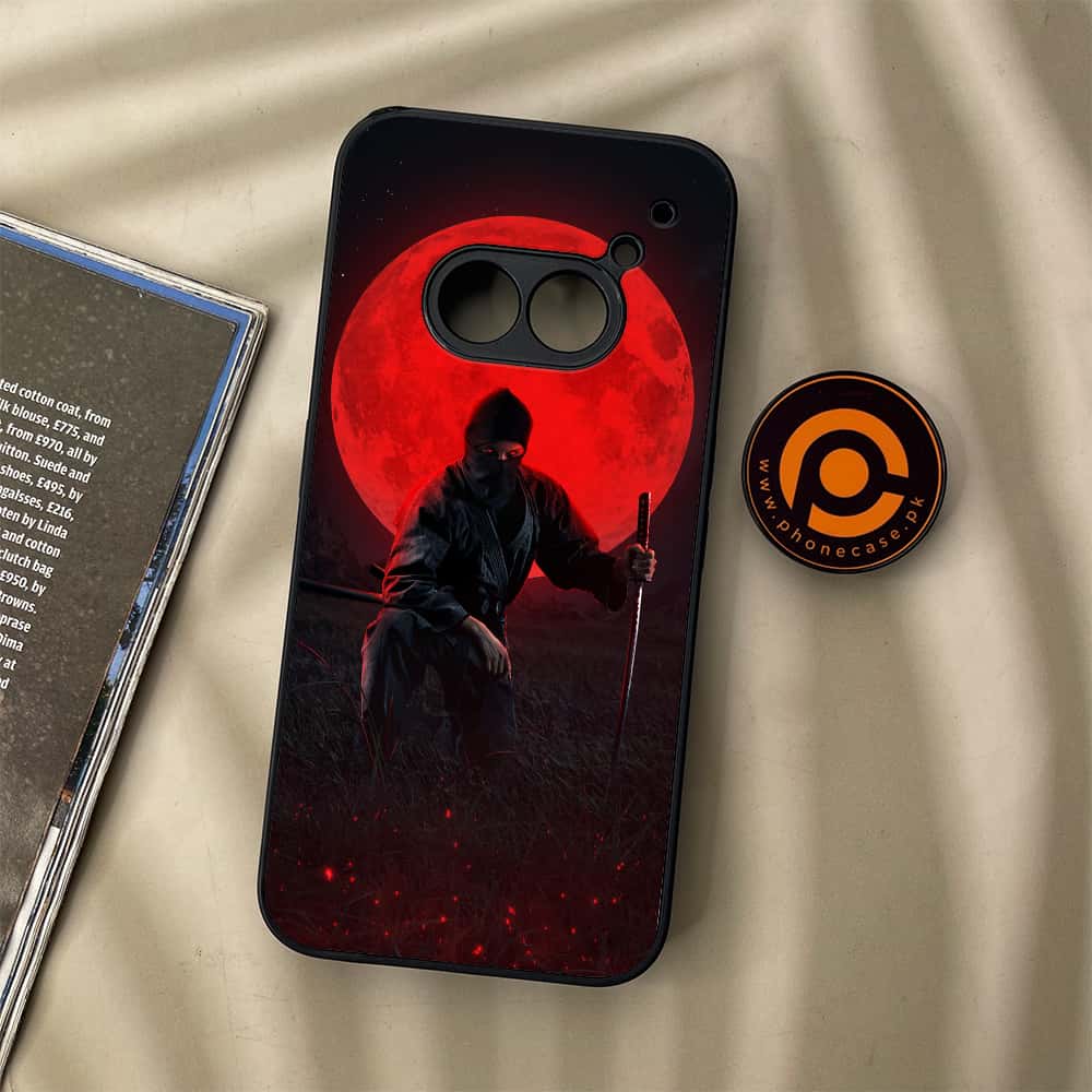Nothing Phone (2a) - Ninja Series - Premium Metal Printed soft Bumper Shock Proof Case