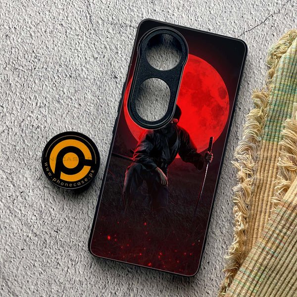 Vivo V40 5g - Ninja Design 10  - Premium Metal Printed soft Bumper shock Proof Case  CS-35798