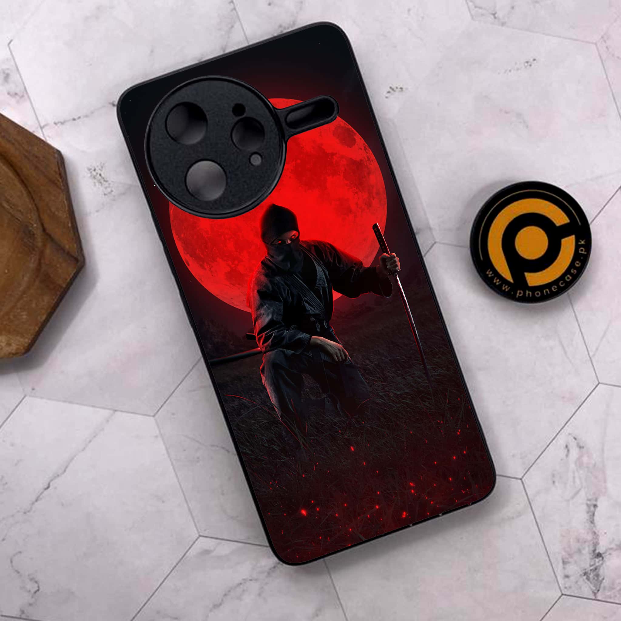 Xiaomi Poco F7 Ultra 5G - Ninja Series - Premium Metal Printed soft Bumper shock Proof Case