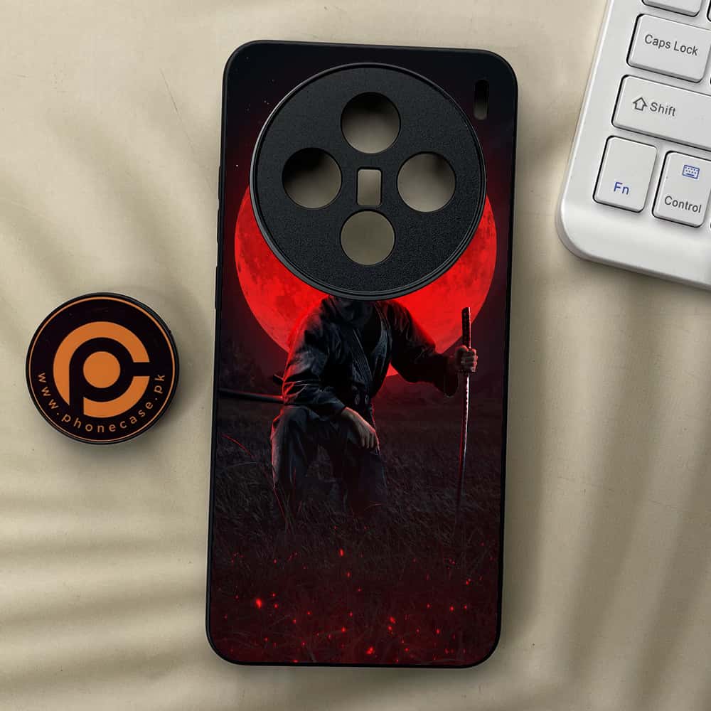 Vivo X200 - Ninja Series - Premium Metal  Printed soft Bumper shock Proof Case