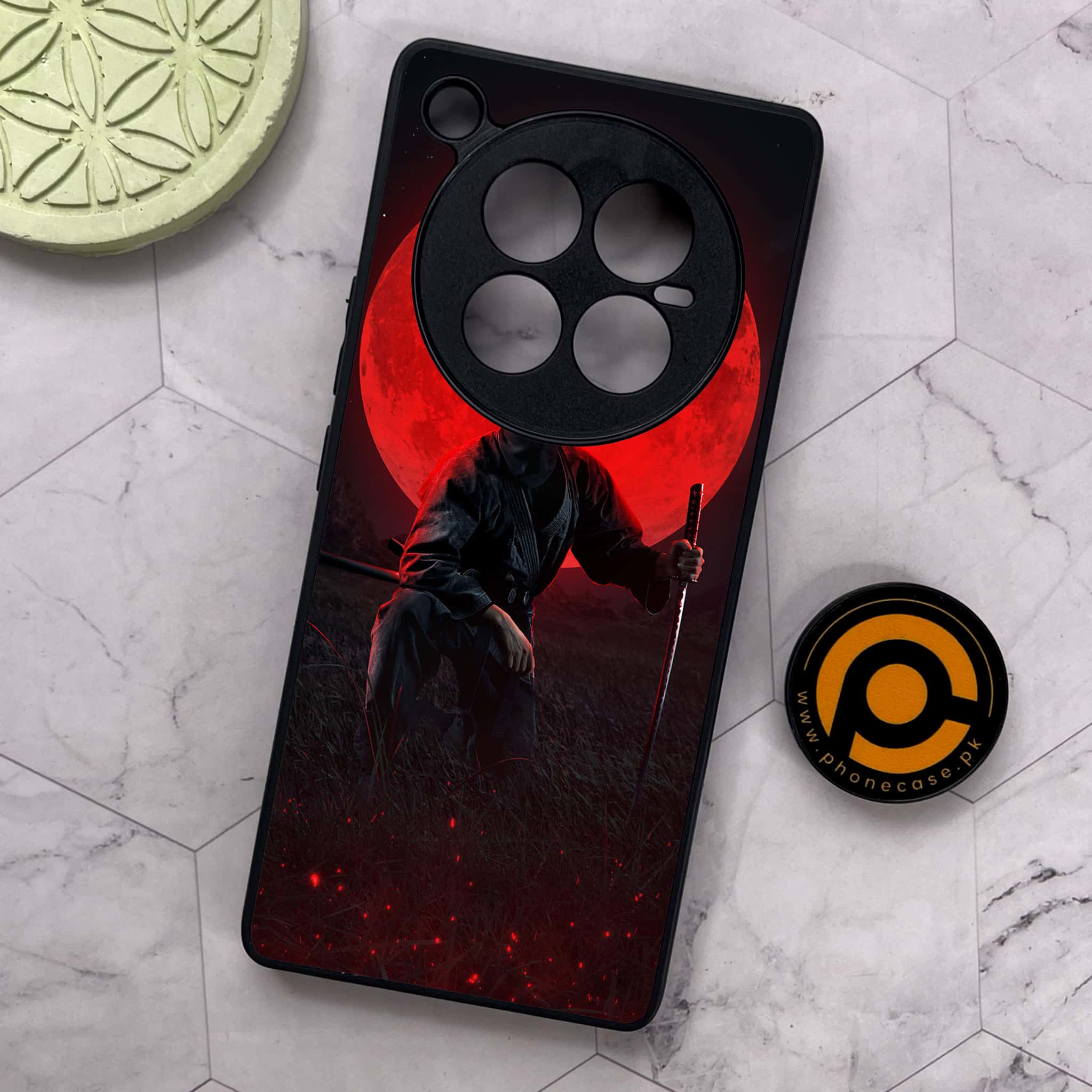 Infinix Zero 40 5G - Ninja Series - Premium Metal Printed soft Bumper shock Proof Case