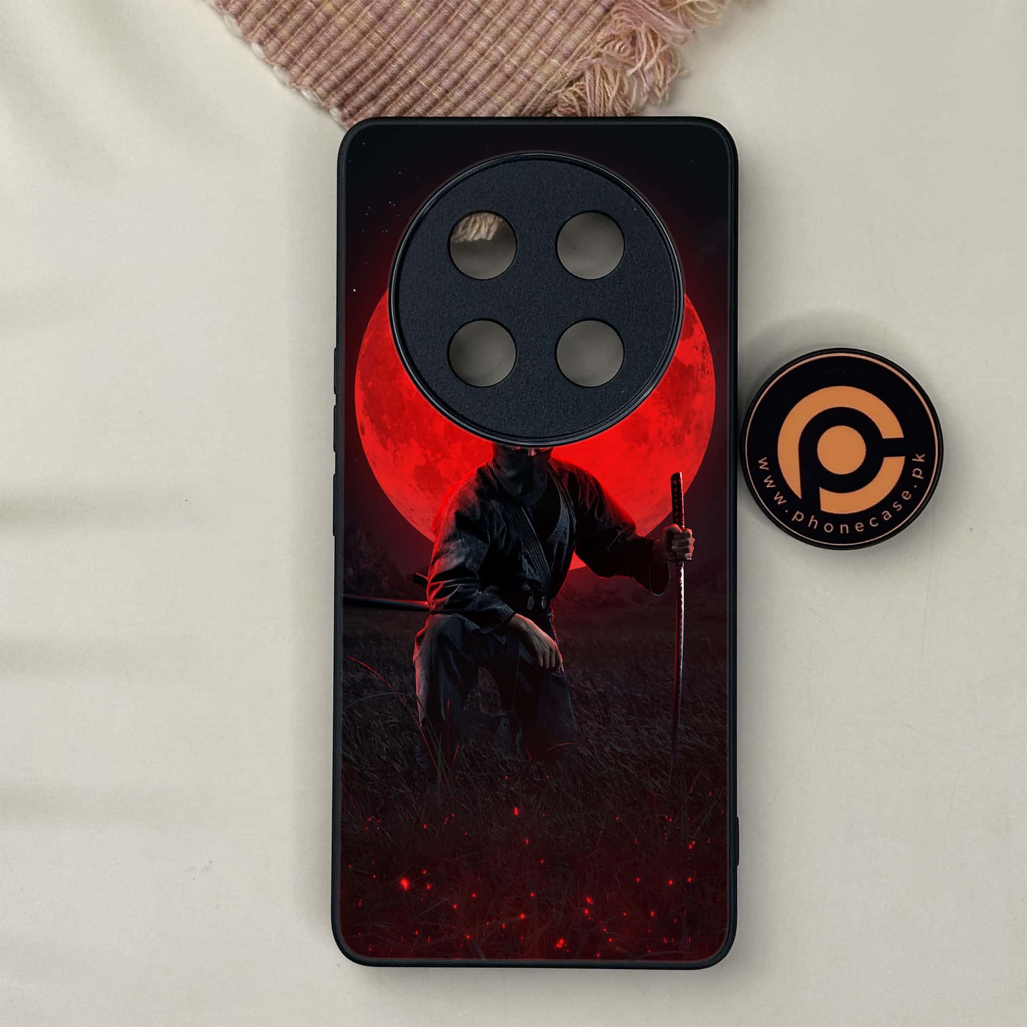 Honor X9c 5G - Ninja Series - Premium Metal Printed soft Bumper shock Proof Case