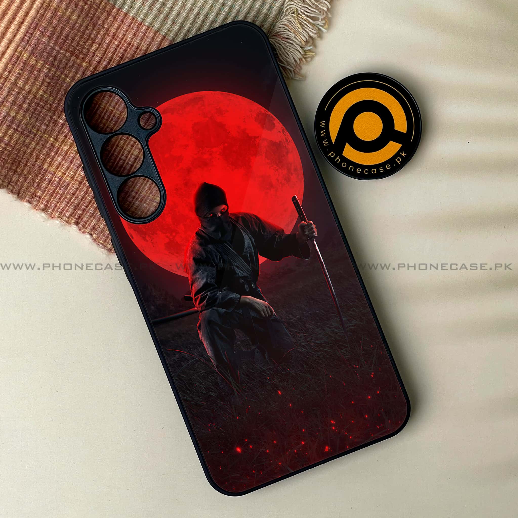 Samsung Galaxy A05s - Ninja Series - Premium Metal Printed soft Bumper shock Proof Case