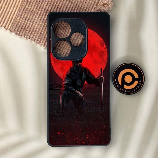 Realme GT 6 - Ninja Series - Premium Metal Printed soft Bumper shock Proof Case