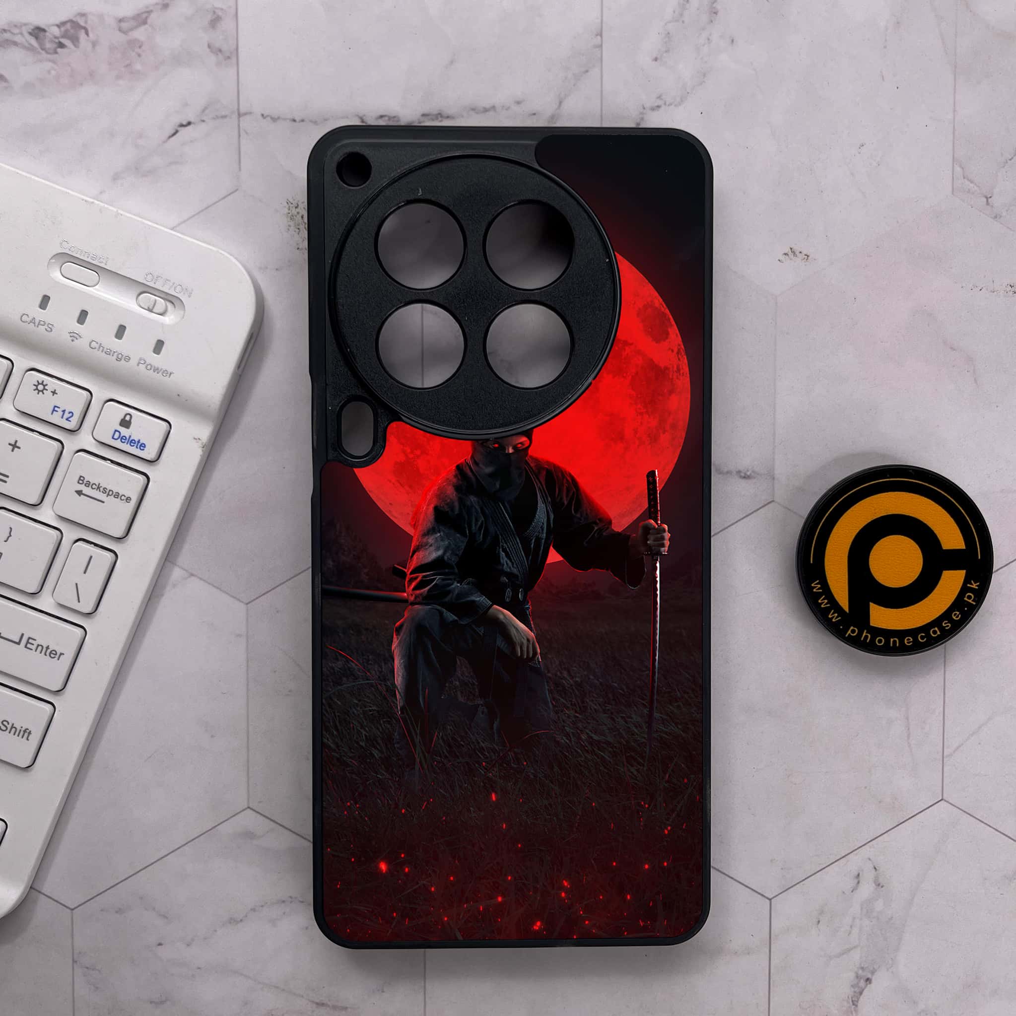 Tecno Camon 30 Premier - Ninja Series - Premium Metal Printed soft Bumper shock Proof Case