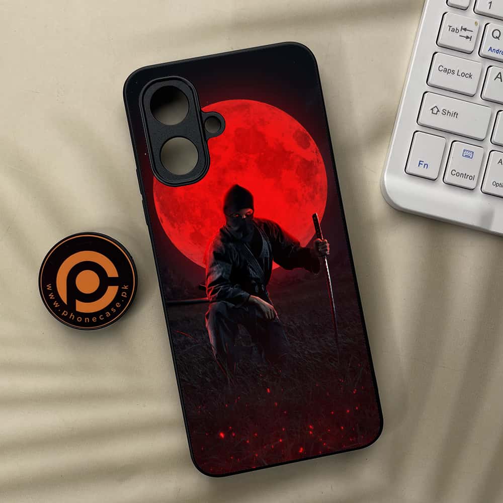 Tecno Spark Go 2 - Ninja Series - Premium Metal Printed soft Bumper Shock Proof Case