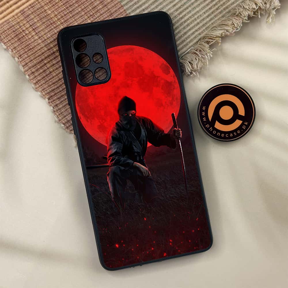 Samsung Galaxy A71 -  Ninja Series - Premium Metal Printed soft Bumper shock Proof Case