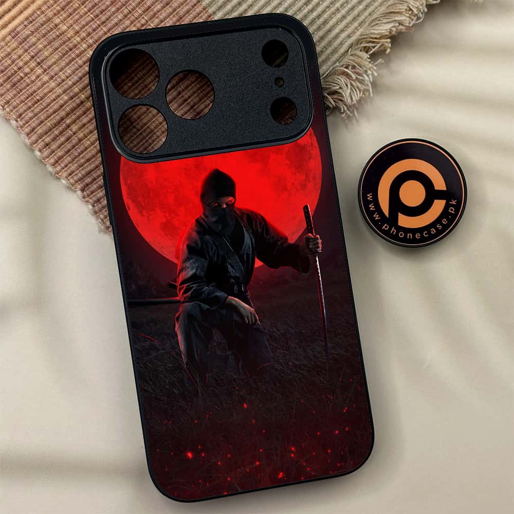 iPhone 17 Pro Max - Ninja Series - Premium Metal Printed soft Bumper shock Proof Case