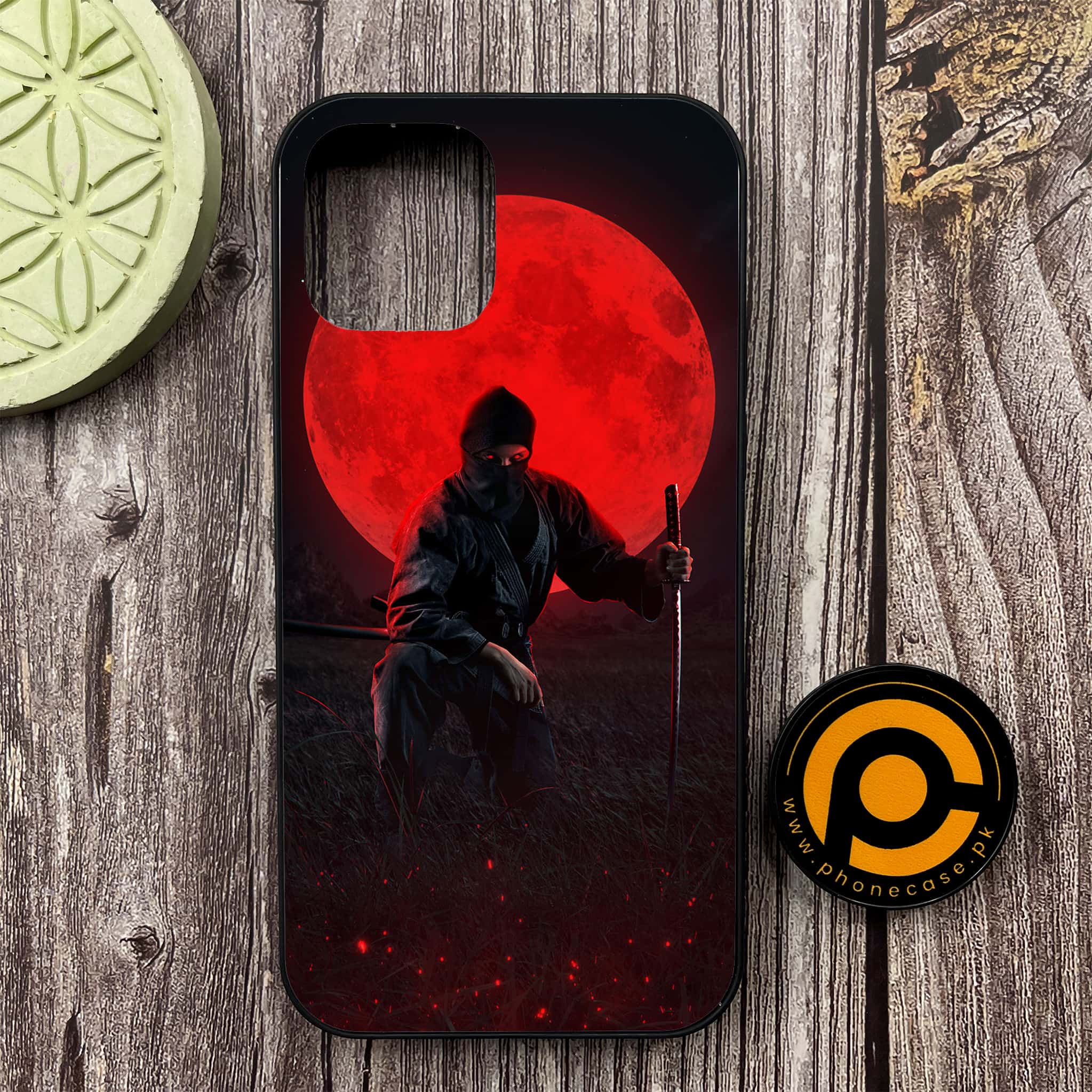 iPhone 12 - Ninja Series - Premium Metal Printed soft Bumper shock Proof Case