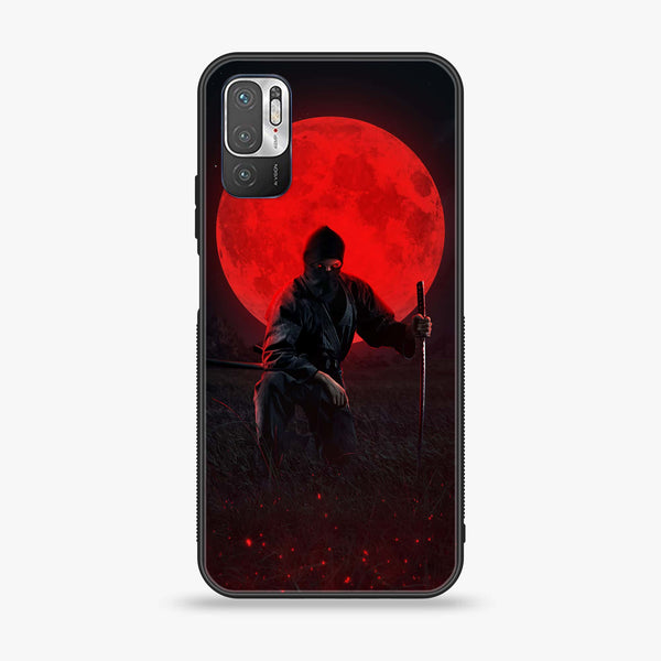Xiaomi Redmi Note 10 5G - Ninja Design 1  - Premium Metal  Printed soft Bumper shock Proof Case CS-46141