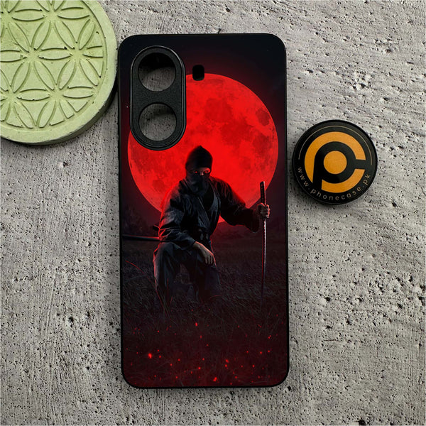 Xiaomi Redmi Turbo 4 - Ninja Series - Premium Metal Printed soft Bumper shock Proof Case